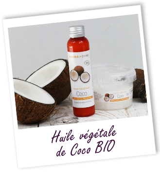 Huile végétale Coco BIO Aroma-Zone Huile végétale Coco BIO Aroma-Zone