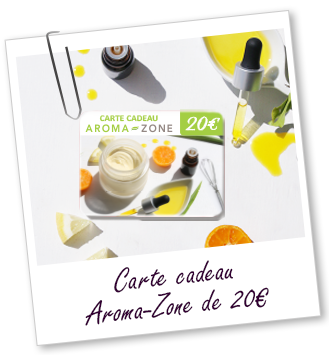 E-CARTE CADEAU AROMA-ZONE 20€