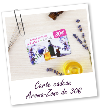 E-CARTE CADEAU AROMA-ZONE 30€