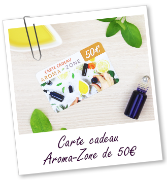 E-CARTE CADEAU AROMA-ZONE 50€