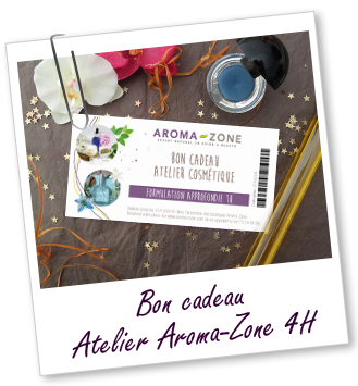 Bon cadeau Atelier Aroma-Zone de 4H