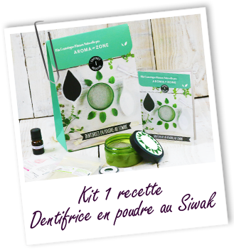 Coffret cosmétique maison Dentifrice en poudre au Siwak Aroma-Zone Coffret cosmétique maison Dentifrice en poudre au Siwak Aroma-Zone