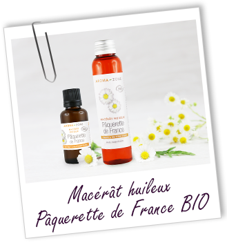Macérât huileux Pâquerette de France BIO Aroma-Zone Macérât huileux Pâquerette de France BIO Aroma-Zone