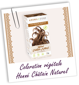 Coloration végétale henné Châtain naturel BIO Coloration végétale henné Châtain naturel BIO