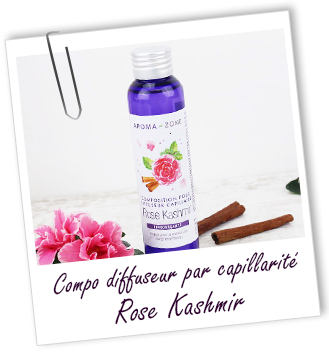 Composition pour diffuseur par capillarité ROSE KASHMIR Aroma-Zone Composition pour diffuseur par capillarité ROSE KASHMIR Aroma-Zone