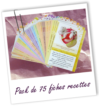 Pack de 75 Fiches recettes - Exclu Aroma-Zone Pack de 75 Fiches recettes - Exclu Aroma-Zone