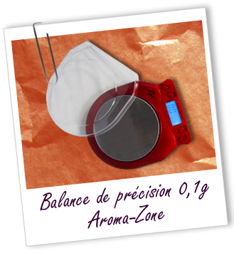 Balance de précision 0.1 g Aroma-Zone