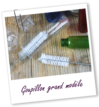 Goupillon de nettoyage grand modèle Aroma-Zone Goupillon de nettoyage grand modèle Aroma-Zone