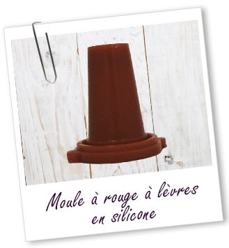 Moule à rouge à lèvres en silicone Aroma-Zone Moule à rouge à lèvres en silicone Aroma-Zone