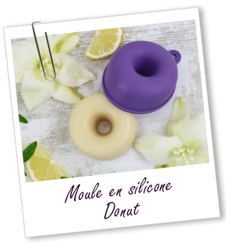 Moule en silicone Donut Aroma-Zone Moule en silicone Donut Aroma-Zone