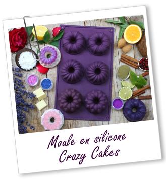 Moule en silicone Crazy Cakes Aroma-Zone
