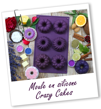 Moule en silicone Crazy Cakes Aroma-Zone Moule en silicone Crazy Cakes Aroma-Zone