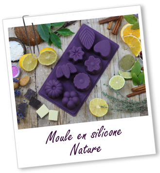 Moule en silicone Nature Aroma-Zone Moule en silicone Nature Aroma-Zone