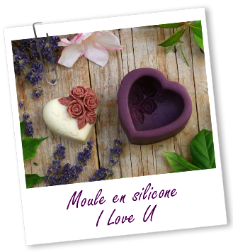 Moule en silicone I Love U Aroma-Zone Moule en silicone I Love U Aroma-Zone