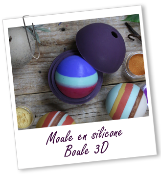 Moule en silicone Boule 3D Aroma-Zone Moule en silicone Boule 3D Aroma-Zone