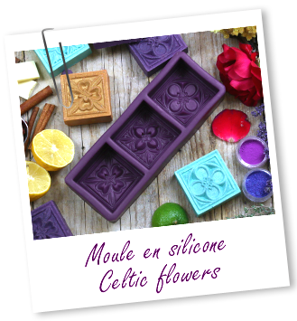 Moule en silicone Celtic flowers Aroma-Zone Moule en silicone Celtic flowers Aroma-Zone