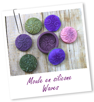 Moule en silicone Waves Aroma-Zone Moule en silicone Waves Aroma-Zone
