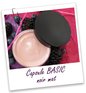 Capsule BASIC noir mat Aroma-Zone Capsule BASIC noir mat Aroma-Zone
