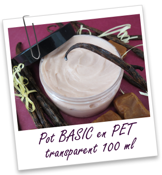 Pot PET 100 ml transparent BASIC Aroma-Zone Pot PET 100 ml transparent BASIC Aroma-Zone