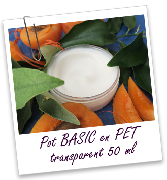 Pot PET 50 ml transparent BASIC Aroma-Zone Pot PET 50 ml transparent BASIC Aroma-Zone