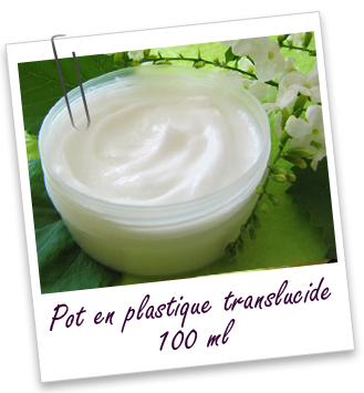 Pot double paroi en PP neutre 100 ml Aroma-Zone Pot double paroi en PP neutre 100 ml Aroma-Zone
