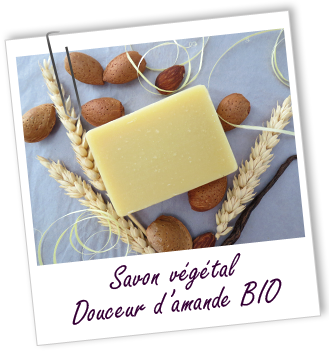 Savon artisanal Douceur d'Amande BIO Aroma-Zone Savon artisanal Douceur d'Amande BIO Aroma-Zone