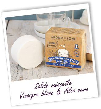 Solide vaisselle Vinaigre blanc & Aloe vera Solide vaisselle Vinaigre blanc & Aloe vera