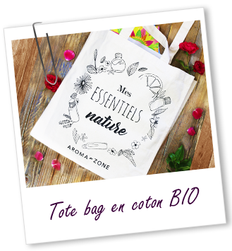 Tote bag en coton bio Aroma-Zone Tote bag en coton bio Aroma-Zone