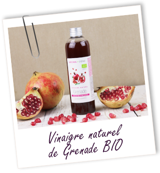Vinaigre naturel de Grenade BIO Aroma-Zone Vinaigre naturel de Grenade BIO Aroma-Zone
