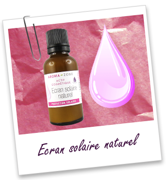 Actif cosmétique Ecran solaire naturel Aroma-Zone Actif cosmétique Ecran solaire naturel Aroma-Zone