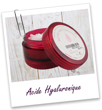 Actif cosmétique Acide hyaluronique Aroma-Zone Actif cosmétique Acide hyaluronique Aroma-Zone