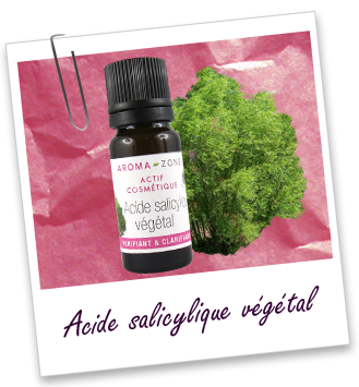 Actif cosmétique Acide salicylique végétal Aroma-Zone Actif cosmétique Acide salicylique végétal Aroma-Zone