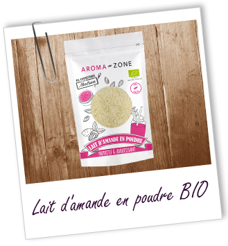 Actif cosmétique Lait d'Amande douce en poudre BIO Aroma-Zone
