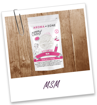Actif cosmétique MSM Aroma-Zone Actif cosmétique MSM Aroma-Zone
