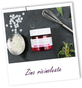 Actif cosmétique Zinc ricinoleate Aroma-Zone Actif cosmétique Zinc ricinoleate Aroma-Zone