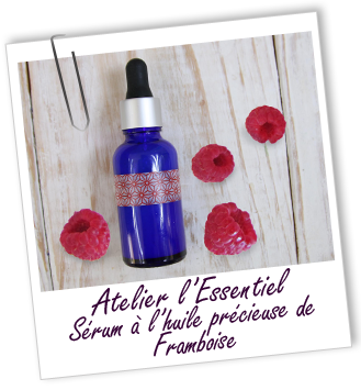 Atelier l'Essentiel - Sérum à l'huile précieuse de Framboise Atelier l'Essentiel - Sérum à l'huile précieuse de Framboise