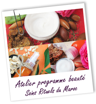 Atelier Programme beauté - ROUTINE BEAUTéVISAGE ET CORPS RITUELS DU MAROC - Aroma-Zone
