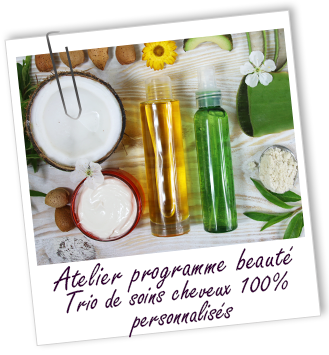 Atelier Programme beauté - Trio de soins cheveux 100% personnalisés - Aroma-Zone Atelier Programme beauté - Trio de soins cheveux 100% personnalisés - Aroma-Zone