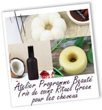 Atelier Programme beauté - Trio de soins rituel green pour les cheveux - Aroma-Zone Atelier Programme beauté - Trio de soins rituel green pour les cheveux - Aroma-Zone