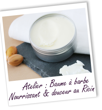 Atelier l'Essentiel - Baume à barbe nourrissant & douceur au Ricin Atelier l'Essentiel - Baume à barbe nourrissant & douceur au Ricin