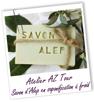 ATELIERS AZ TOUR - Savon d'Alep en saponification à froid