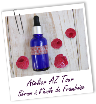 ATELIER AZ TOUR 2017 - Sérum à l'huile de framboise régénérante & protectrice ATELIER AZ TOUR 2017 - Sérum à l'huile de framboise régénérante & protectrice