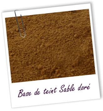 Base de teint Sable doré Aroma-Zone Base de teint Sable doré Aroma-Zone