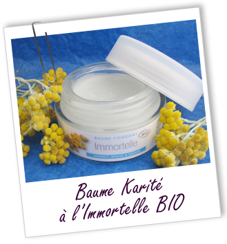 Baume fondant BIO au Karité et à l'IMMORTELLE Aroma-Zone