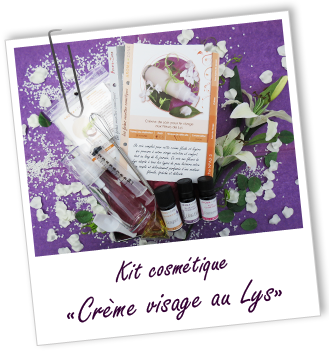 Kit cosmétique maison - CRÈME VISAGE ANTI-ÂGE AUX FLEURS DE LYS 2012 Aroma-Zone Kit cosmétique maison - CRÈME VISAGE ANTI-ÂGE AUX FLEURS DE LYS 2012 Aroma-Zone