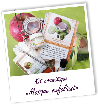 Kit cosmétique maison - MASQUE EXFOLIANT POMME, OLIVE & AVOCAT 2012 Aroma-Zone Kit cosmétique maison - MASQUE EXFOLIANT POMME, OLIVE & AVOCAT 2012 Aroma-Zone