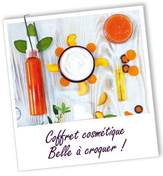 Coffret cosmétique maison - Belle à croquer Coffret cosmétique maison - Belle à croquer