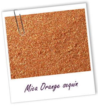 Colorant Mica Orange sequin Aroma-Zone