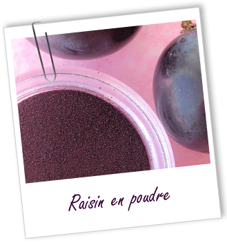 Colorant végétal Raisin en poudre Aroma-Zone Colorant végétal Raisin en poudre Aroma-Zone