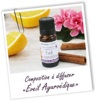 Composition à diffuser Éveil Ayurvédique Aroma-Zone Composition à diffuser Éveil Ayurvédique Aroma-Zone